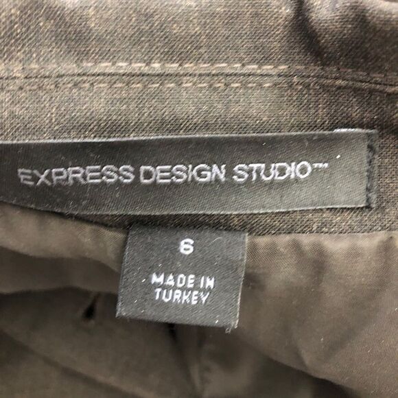 Express Design Studio Size 6 Classy Brown Jacket! - Picture 4 of 6